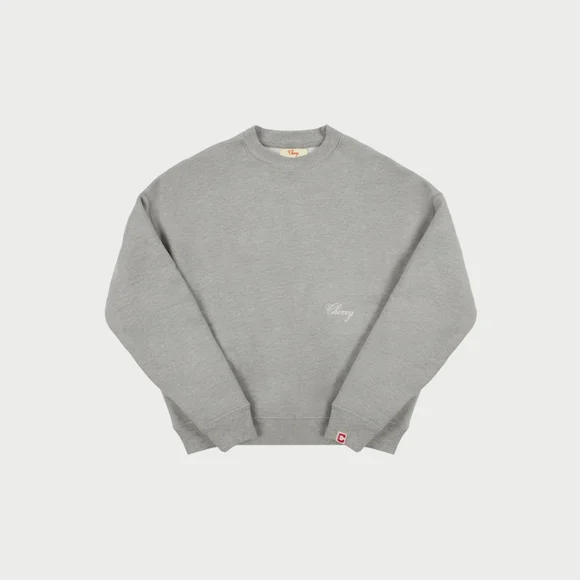 Cherry LA American Classic Crewneck in Heather Grey - Picture 2 of 10
